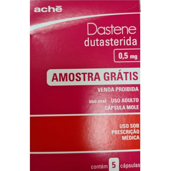 DASTENE - DUTASTERIDA 0,5mg - 5 CÁPSULAS 